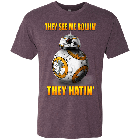 T-Shirts Vintage Purple / Small BB8TSMR Men's Triblend T-Shirt