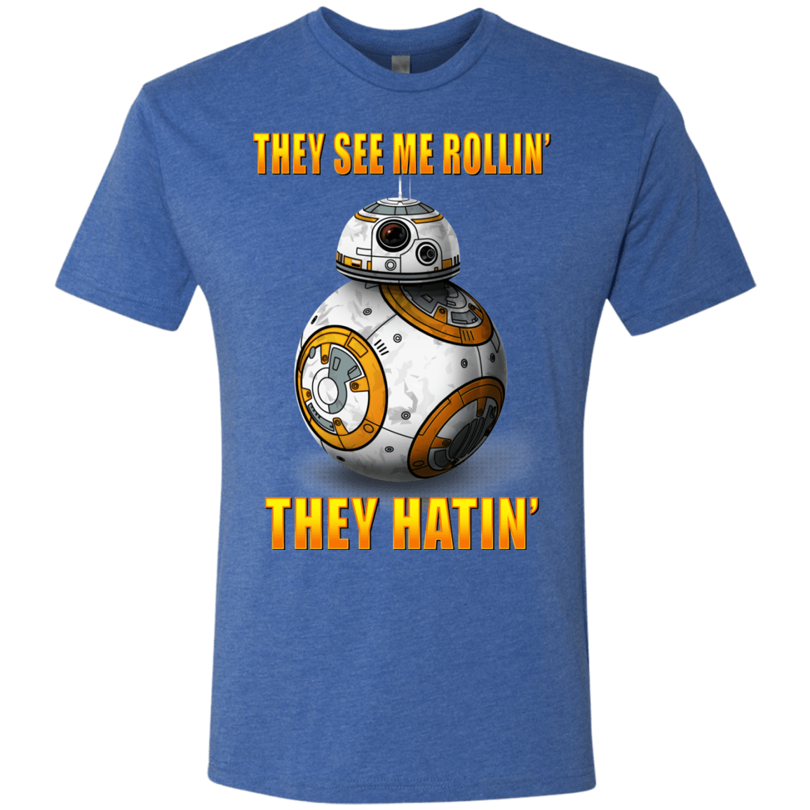 T-Shirts Vintage Royal / Small BB8TSMR Men's Triblend T-Shirt