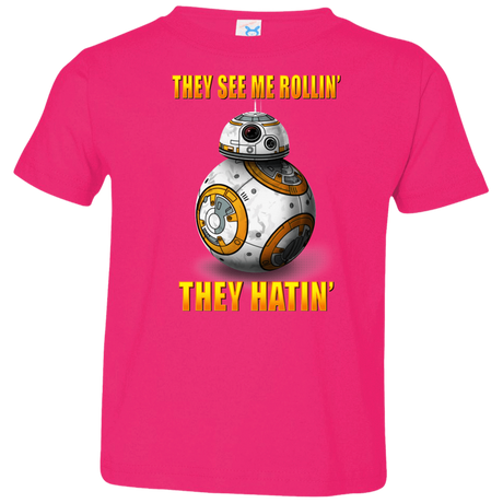 T-Shirts Hot Pink / 2T BB8TSMR Toddler Premium T-Shirt