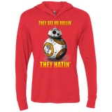 T-Shirts Vintage Red / X-Small BB8TSMR Triblend Long Sleeve Hoodie Tee