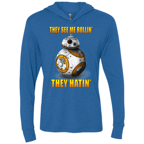 T-Shirts Vintage Royal / X-Small BB8TSMR Triblend Long Sleeve Hoodie Tee
