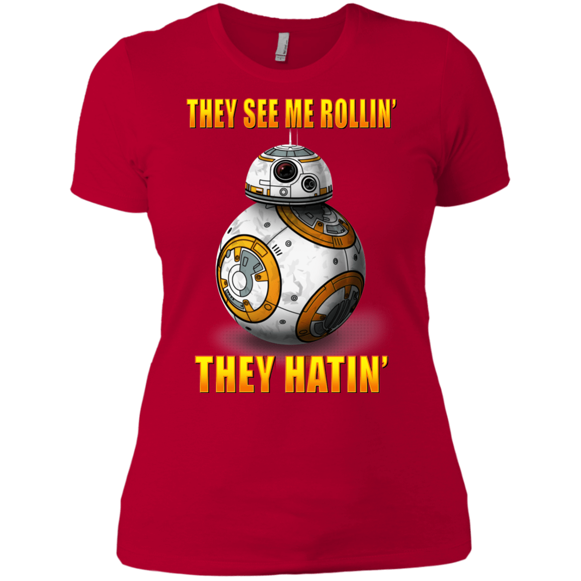 T-Shirts Red / X-Small BB8TSMR Women's Premium T-Shirt