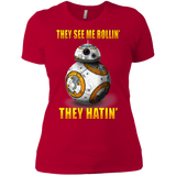 T-Shirts Red / X-Small BB8TSMR Women's Premium T-Shirt
