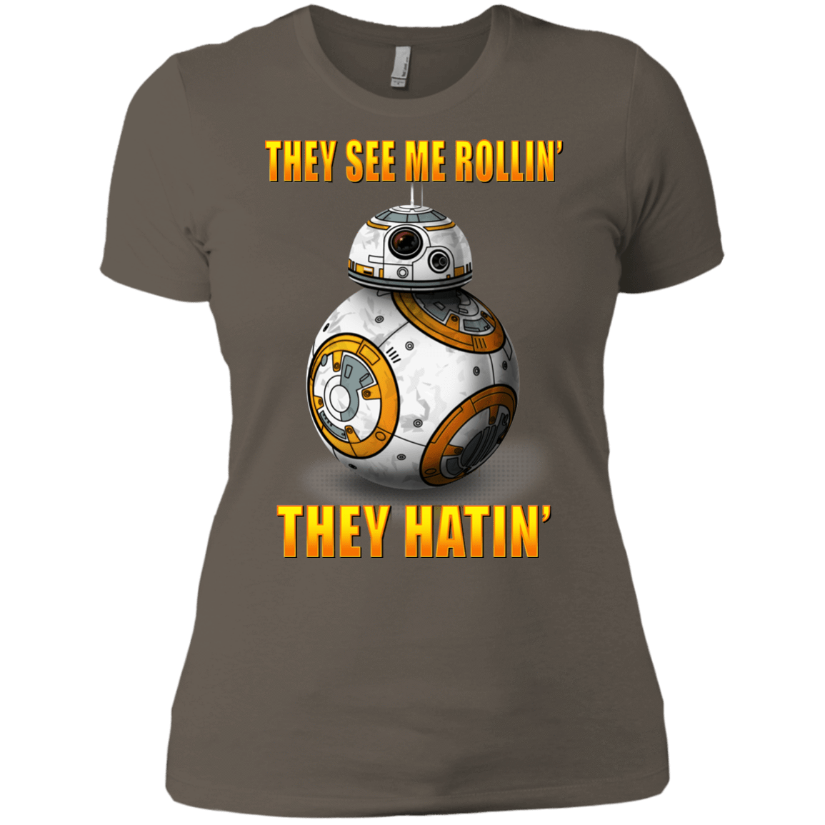 T-Shirts Warm Grey / X-Small BB8TSMR Women's Premium T-Shirt