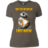 T-Shirts Warm Grey / X-Small BB8TSMR Women's Premium T-Shirt