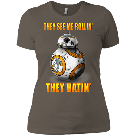 T-Shirts Warm Grey / X-Small BB8TSMR Women's Premium T-Shirt