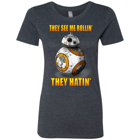 T-Shirts Vintage Navy / Small BB8TSMR Women's Triblend T-Shirt