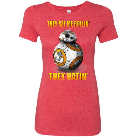 T-Shirts Vintage Red / Small BB8TSMR Women's Triblend T-Shirt