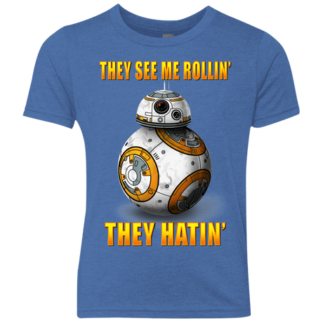 T-Shirts Vintage Royal / YXS BB8TSMR Youth Triblend T-Shirt