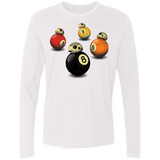 T-Shirts White / Small BB9 Ball Men's Premium Long Sleeve