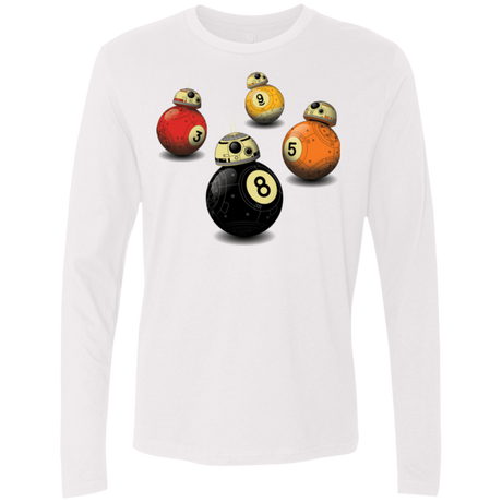 T-Shirts White / Small BB9 Ball Men's Premium Long Sleeve