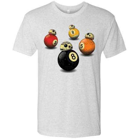 T-Shirts Heather White / Small BB9 Ball Men's Triblend T-Shirt