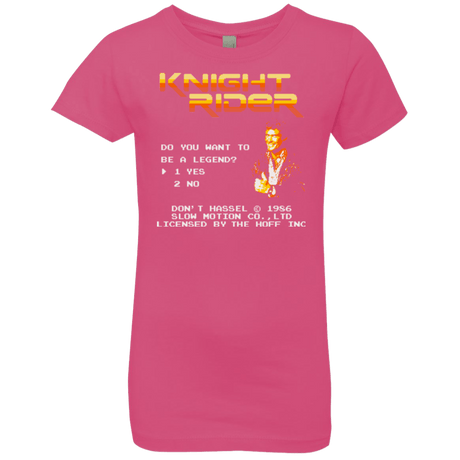 T-Shirts Hot Pink / YXS Be a legend Girls Premium T-Shirt
