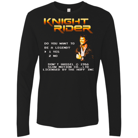 T-Shirts Black / Small Be a legend Men's Premium Long Sleeve