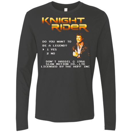 T-Shirts Heavy Metal / Small Be a legend Men's Premium Long Sleeve