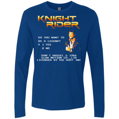 T-Shirts Royal / Small Be a legend Men's Premium Long Sleeve