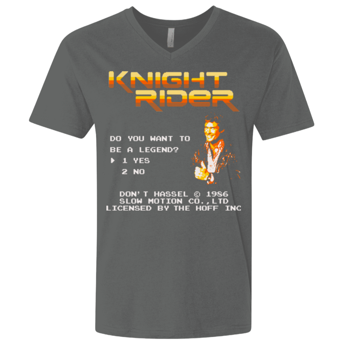 T-Shirts Heavy Metal / X-Small Be a legend Men's Premium V-Neck