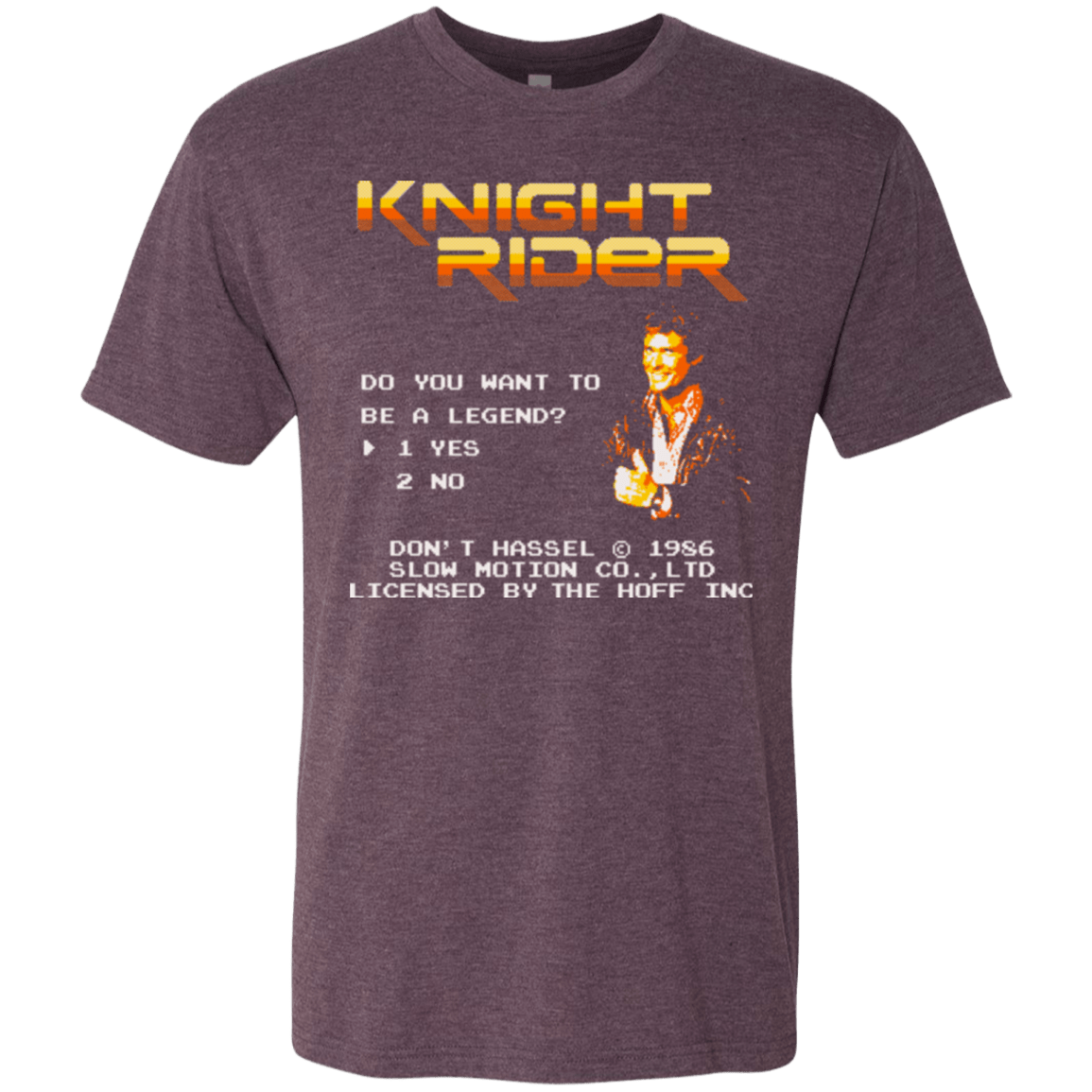 T-Shirts Vintage Purple / Small Be a legend Men's Triblend T-Shirt