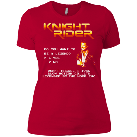 T-Shirts Red / X-Small Be a legend Women's Premium T-Shirt