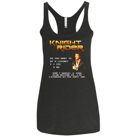 T-Shirts Vintage Black / X-Small Be a legend Women's Triblend Racerback Tank