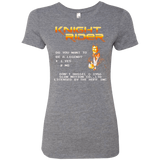 T-Shirts Premium Heather / Small Be a legend Women's Triblend T-Shirt