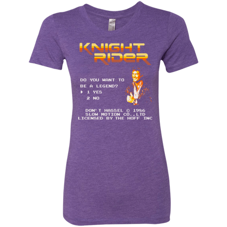 T-Shirts Purple Rush / Small Be a legend Women's Triblend T-Shirt