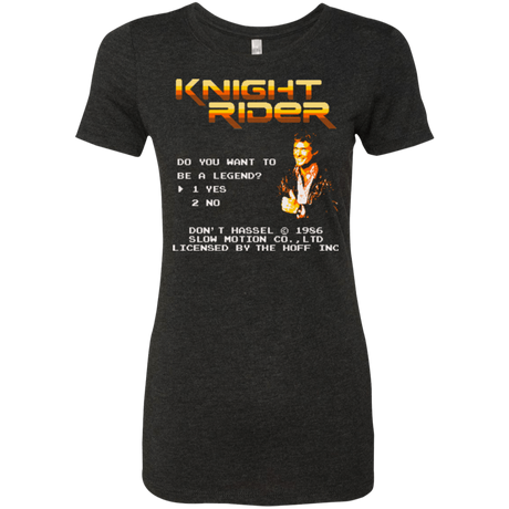 T-Shirts Vintage Black / Small Be a legend Women's Triblend T-Shirt