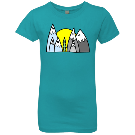 T-Shirts Tahiti Blue / YXS Be Different Girls Premium T-Shirt