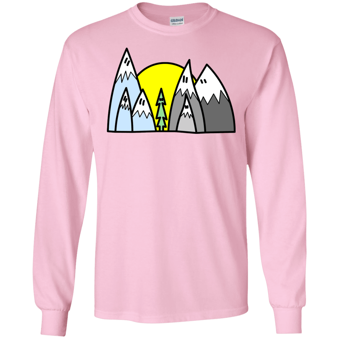 T-Shirts Light Pink / S Be Different Men's Long Sleeve T-Shirt