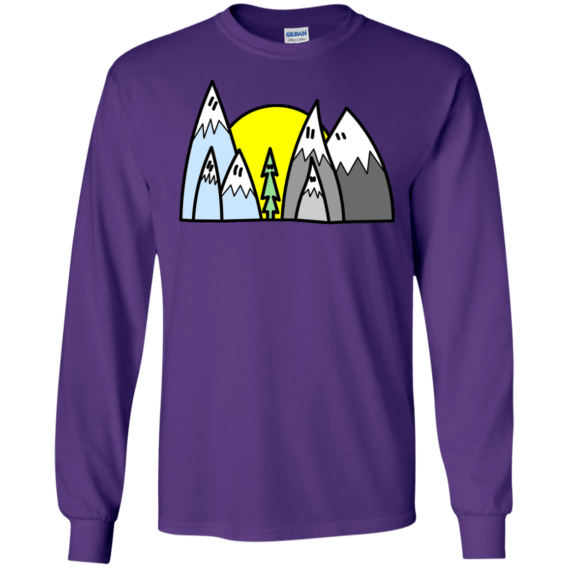 T-Shirts Purple / S Be Different Men's Long Sleeve T-Shirt