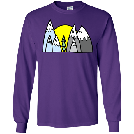 T-Shirts Purple / S Be Different Men's Long Sleeve T-Shirt