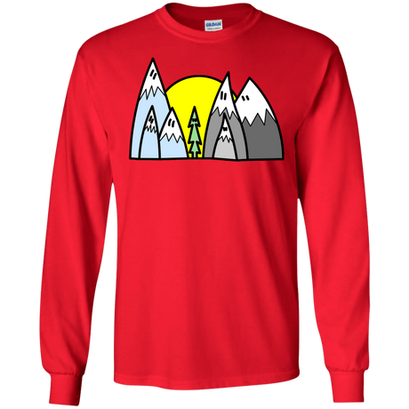 T-Shirts Red / S Be Different Men's Long Sleeve T-Shirt