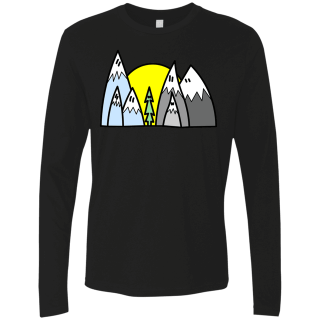 T-Shirts Black / S Be Different Men's Premium Long Sleeve
