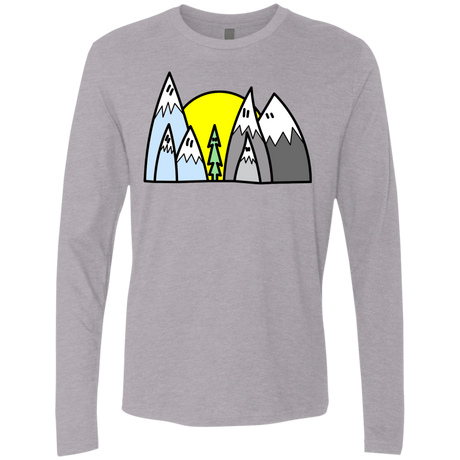 T-Shirts Heather Grey / S Be Different Men's Premium Long Sleeve