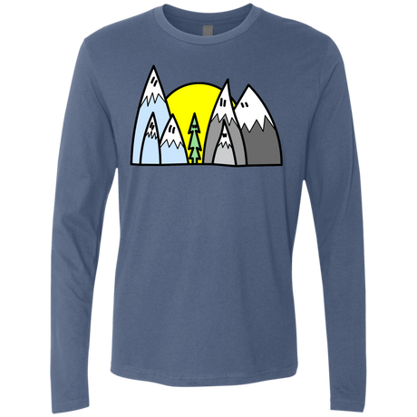 T-Shirts Indigo / S Be Different Men's Premium Long Sleeve