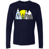 T-Shirts Midnight Navy / S Be Different Men's Premium Long Sleeve
