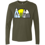 T-Shirts Military Green / S Be Different Men's Premium Long Sleeve