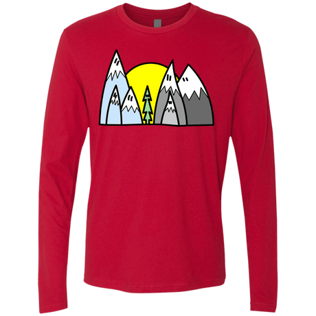 T-Shirts Red / S Be Different Men's Premium Long Sleeve