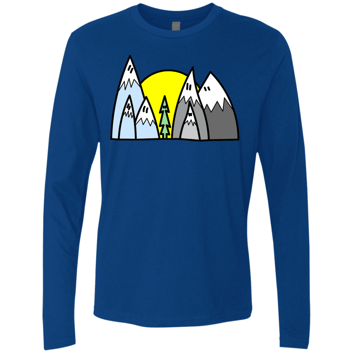 T-Shirts Royal / S Be Different Men's Premium Long Sleeve