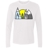 T-Shirts White / S Be Different Men's Premium Long Sleeve