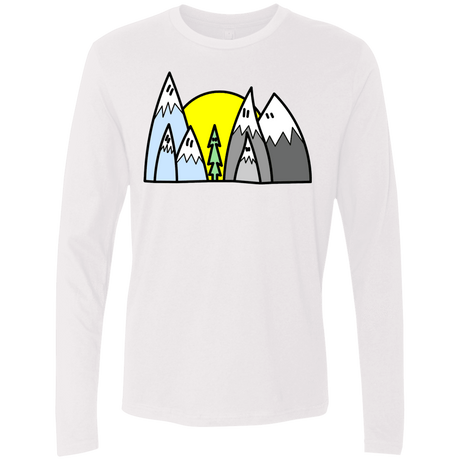 T-Shirts White / S Be Different Men's Premium Long Sleeve