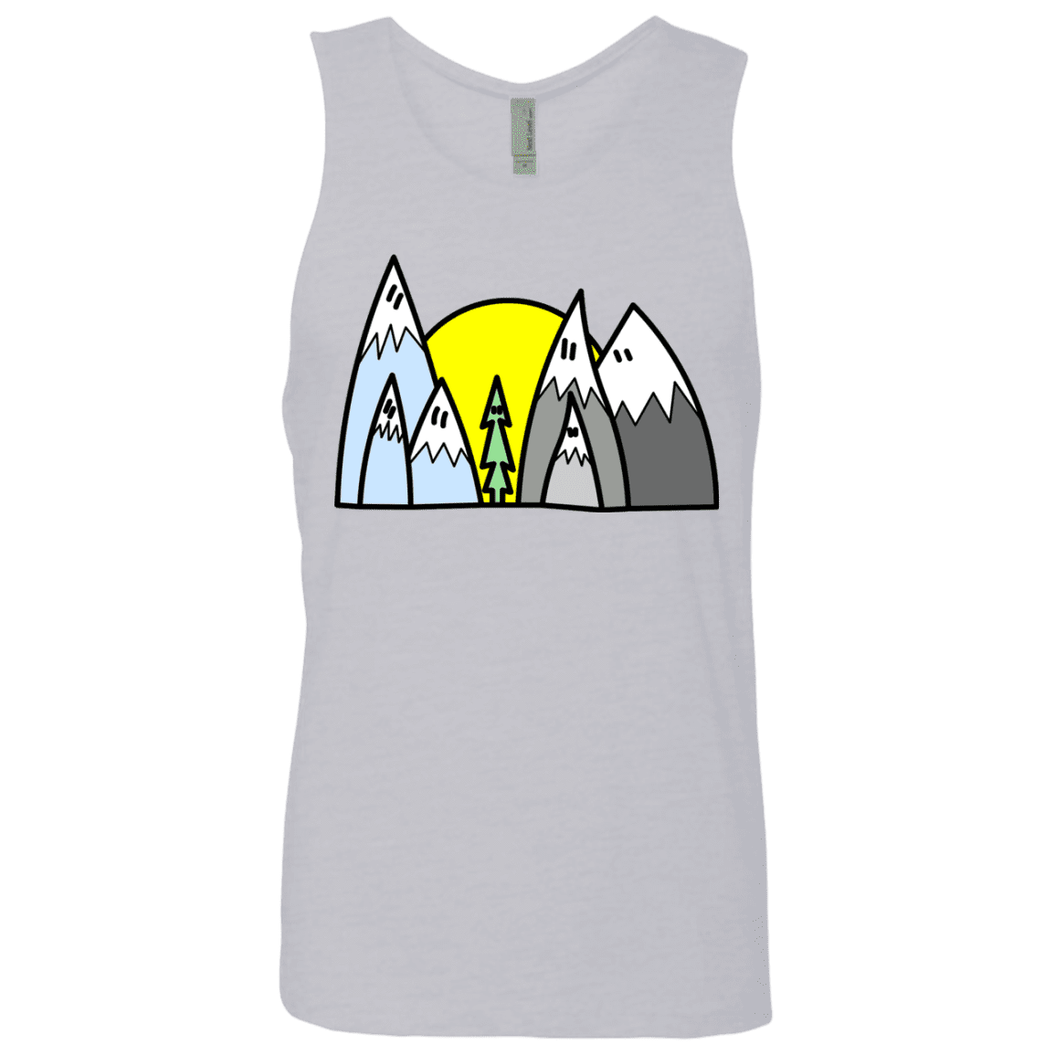 T-Shirts Heather Grey / S Be Different Men's Premium Tank Top