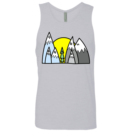 T-Shirts Heather Grey / S Be Different Men's Premium Tank Top