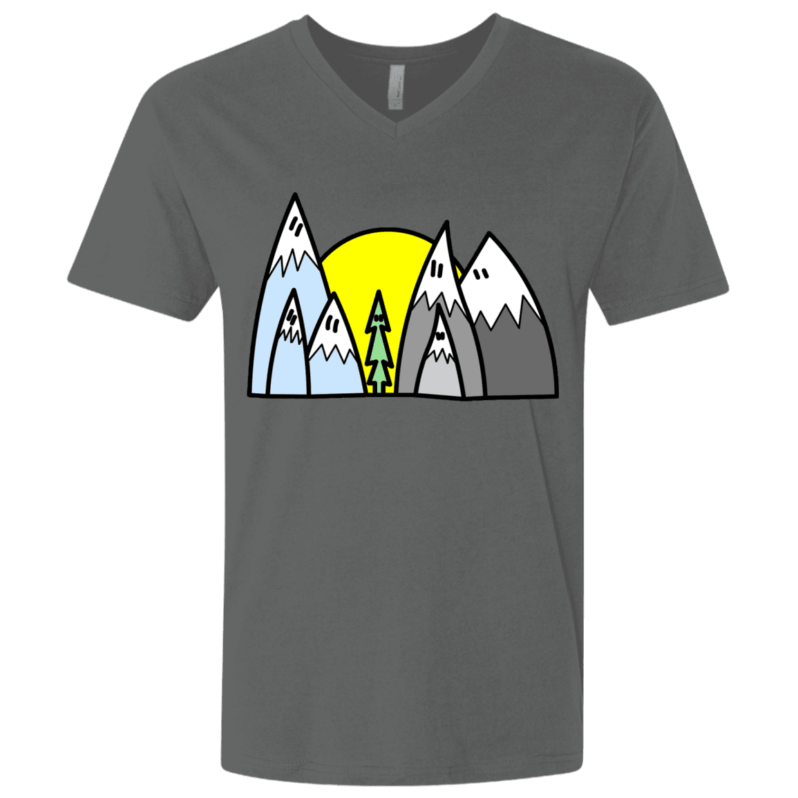 T-Shirts Heavy Metal / X-Small Be Different Men's Premium V-Neck