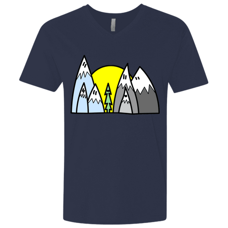 T-Shirts Midnight Navy / X-Small Be Different Men's Premium V-Neck