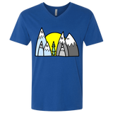 T-Shirts Royal / X-Small Be Different Men's Premium V-Neck