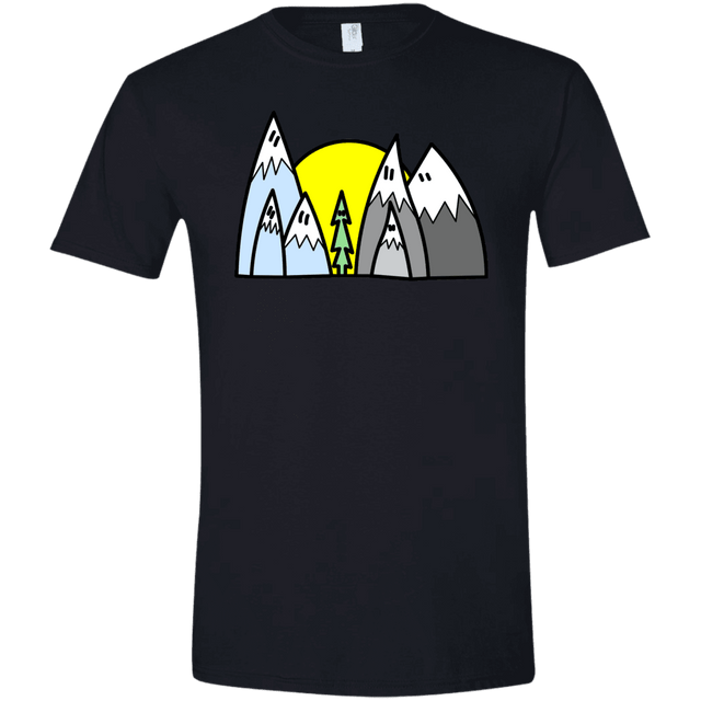 T-Shirts Black / X-Small Be Different Men's Semi-Fitted Softstyle