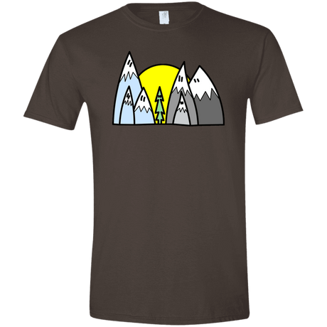 T-Shirts Dark Chocolate / S Be Different Men's Semi-Fitted Softstyle