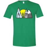 T-Shirts Heather Irish Green / S Be Different Men's Semi-Fitted Softstyle