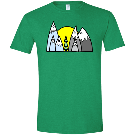 T-Shirts Heather Irish Green / S Be Different Men's Semi-Fitted Softstyle